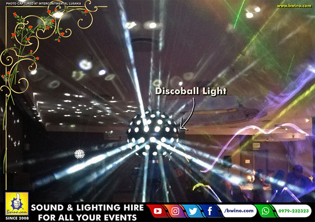 DiscoBall Lights For Hire, Lusaka, Zambia