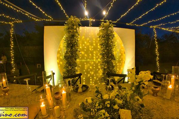 Bwino.com Ltd. Sound & Lighting Hire, Lusaka, Zambia. Wedding Reception At Foxdale Forest