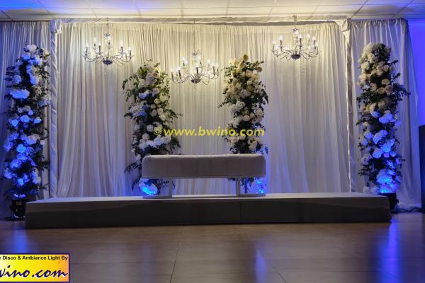 Bwino.com Ltd. Sound & Lighting Hire, Lusaka, Zambia. Wedding Reception At Gymkhana
