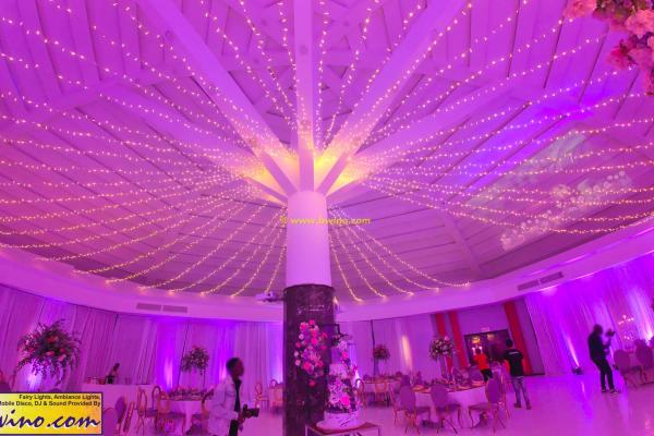 Bwino.com Ltd. Sound & Lighting Hire, Lusaka, Zambia. Wedding Reception At Radisson Blu