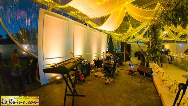 Bwino.com Ltd. Sound & Lighting Hire, Lusaka, Zambia. Wedding Reception At Glynview wedding-reception-fairylights-dj-pa-sound-system-glynview-lusaka-zambia-03