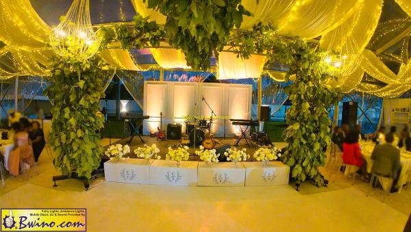 Bwino.com Ltd. Sound & Lighting Hire, Lusaka, Zambia. Wedding Reception At Glynview wedding-reception-fairylights-dj-pa-sound-system-glynview-lusaka-zambia-04
